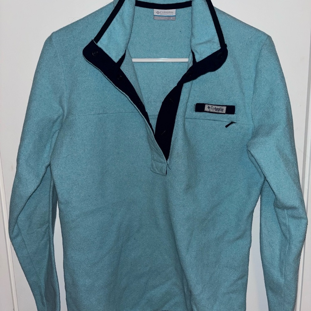 Columbia Women’s  Teal Quarter Pullover Fleece